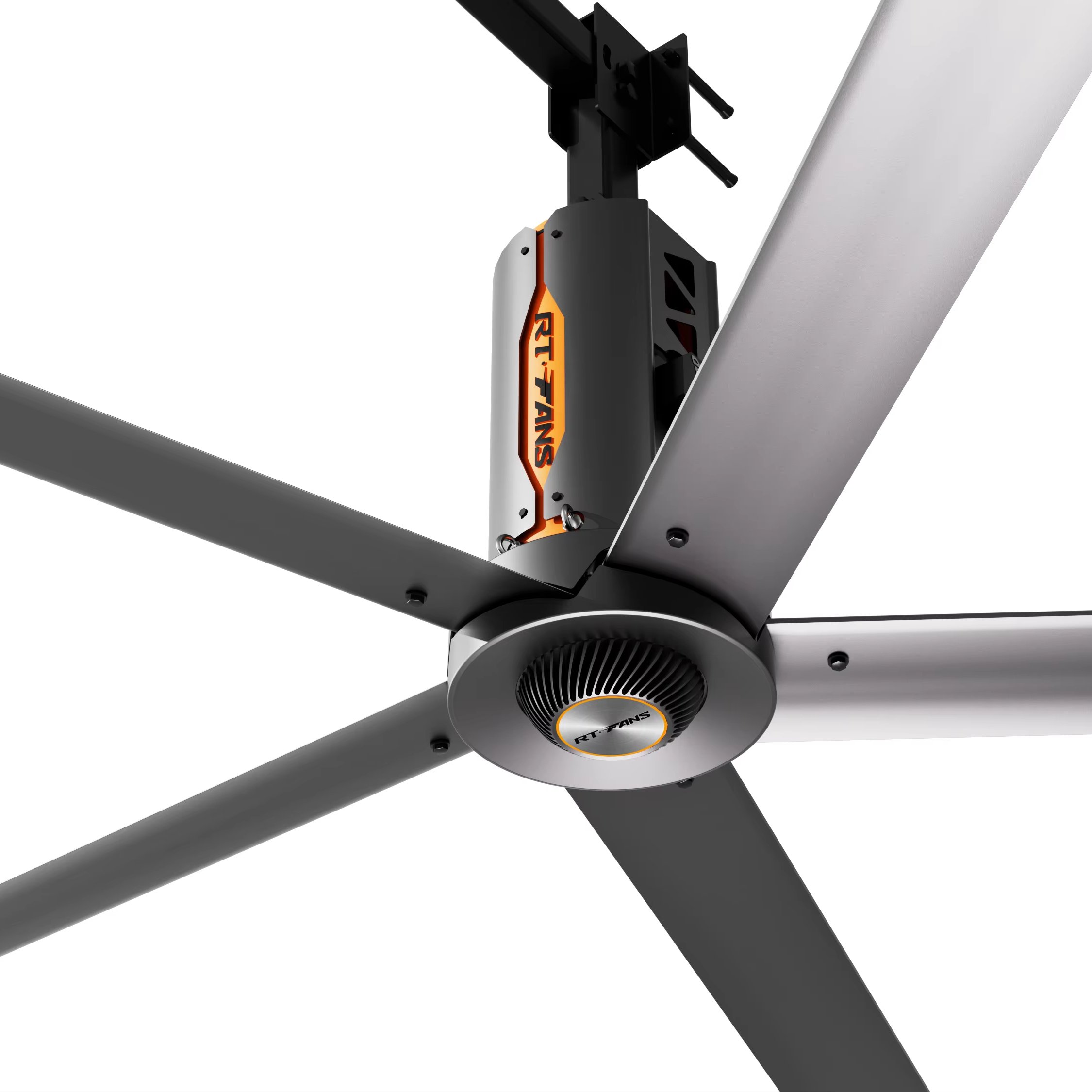 RTFANS Large Industrial Ventilating Blower Fan Industrial Hvls Ceiling Fans